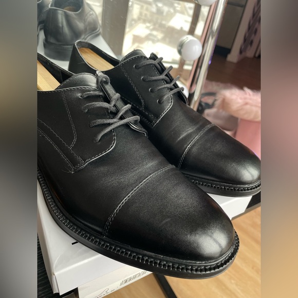 Stafford Lace-Up Leather Shoes - Picture 3 of 14